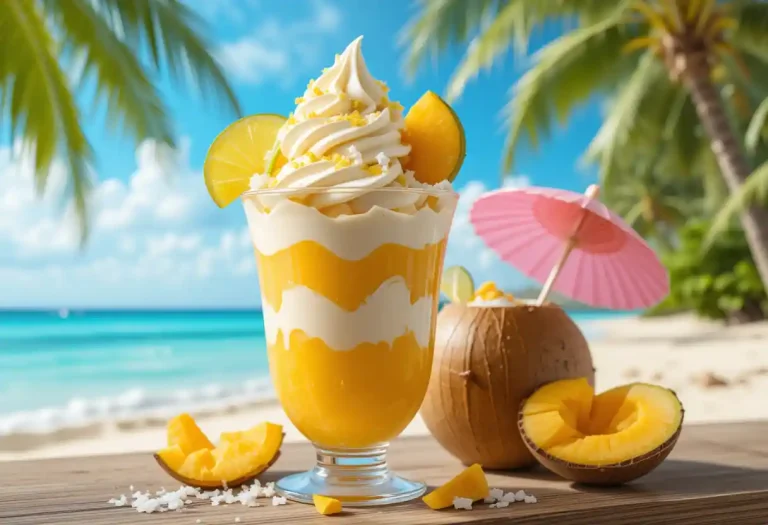 Coconut Mango Ice Cream