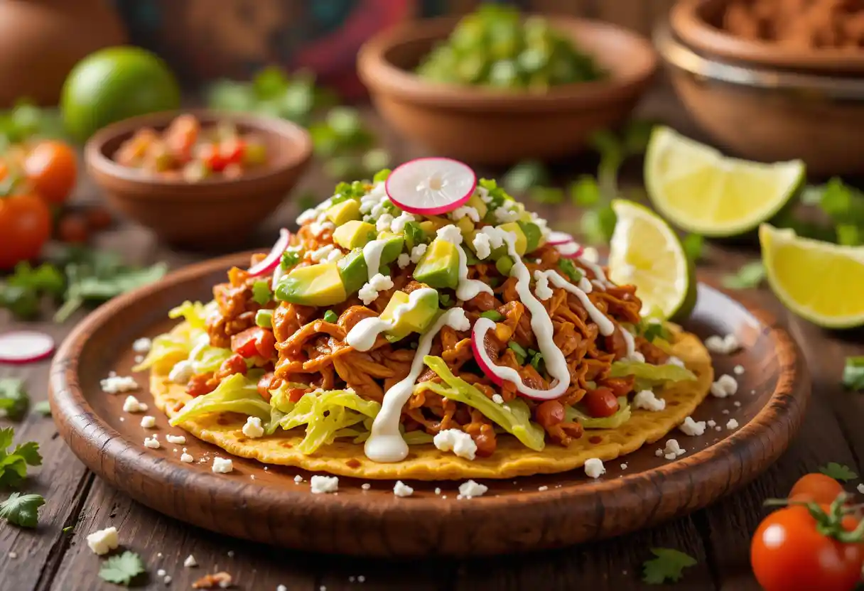 Easy & Authentic Mexican Tostadas: A Crispy and Flavorful Delight