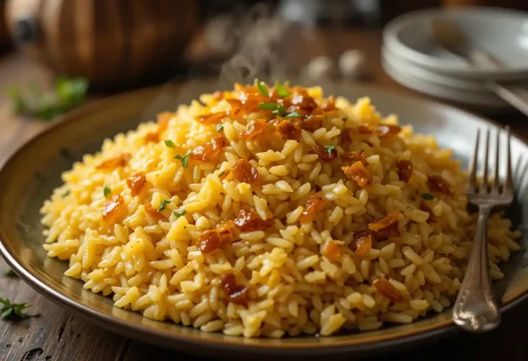 Golden Onion Butter Jasmine Rice – Rich, Flavorful & Easy!