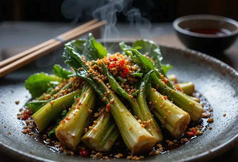 Easy 10-Min Spicy Garlic Bok Choy – Flavor-Packed & Healthy!