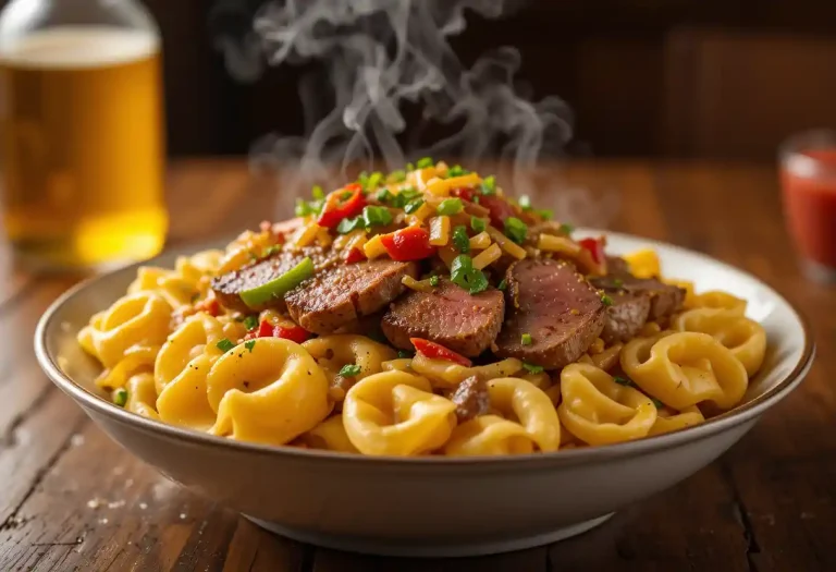 Philly Cheesesteak Tortellini Pasta – A Flavor-Packed Fusion Dish