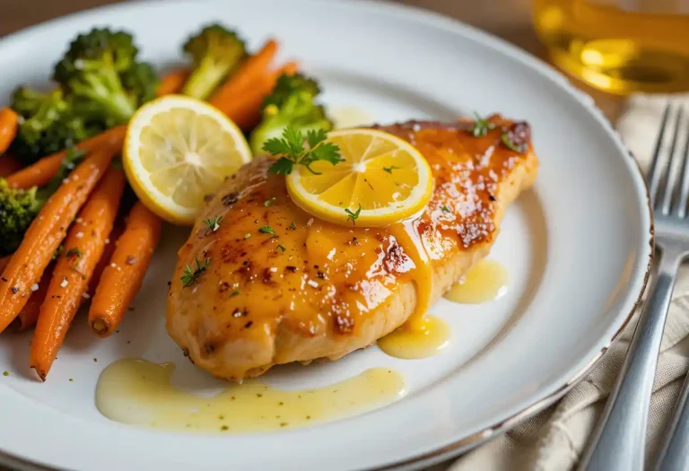 "Honey Lemon Chicken: A Delicious Balance of Sweet and Savory in Every Bite!"